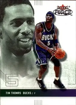 2001-02 Fleer Force #8 Tim Thomas