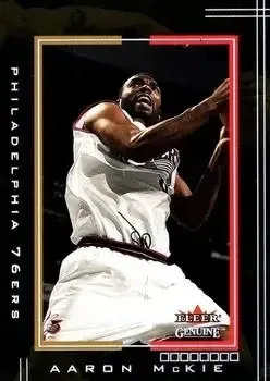 2001-02 Fleer Genuine #4 Aaron McKie