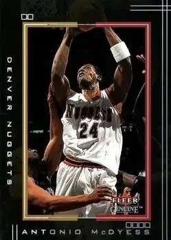 2001-02 Fleer Genuine #5 Antonio McDyess