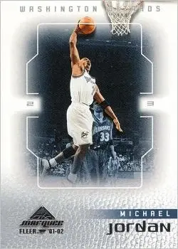 2001-02 Fleer Marquee #3 Michael Jordan