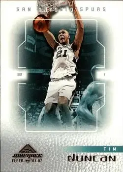 2001-02 Fleer Marquee #8 Tim Duncan