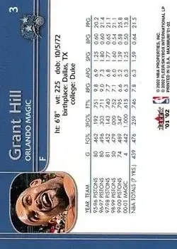 Back of Grant Hill