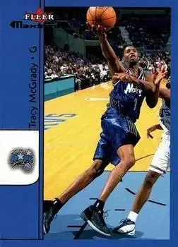 2001-02 Fleer Maximum #4 Tracy McGrady