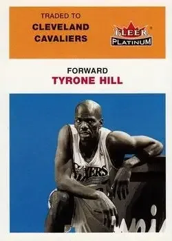 2001-02 Fleer Platinum #1 Tyrone Hill