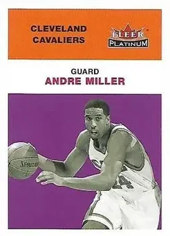 2001-02 Fleer Platinum #4 - Andre Miller - Cleveland Cavaliers