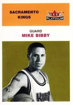 2001-02 Fleer Platinum #7 Mike Bibby