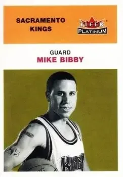 2001-02 Fleer Platinum #7 Mike Bibby