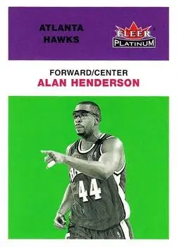 2001-02 Fleer Platinum #8 Alan Henderson