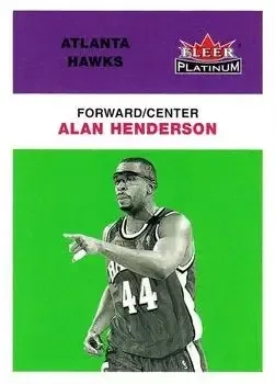 2001-02 Fleer Platinum #8 Alan Henderson