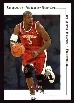 2001-02 Fleer Premium #1 Shareef Abdur-Rahim