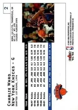 Back of Charlie Ward