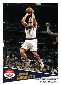 2001-02 Fleer Shoebox #1 Tariq Abdul-Wahad
