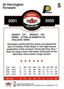 Back of Al Harrington