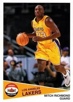 2001-02 Fleer Shoebox #6 Mitch Richmond