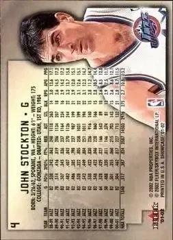 Back of John Stockton