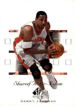 Front of Shareef Abdur-Rahim