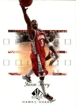 2001-02 SP Authentic #2 Jason Terry