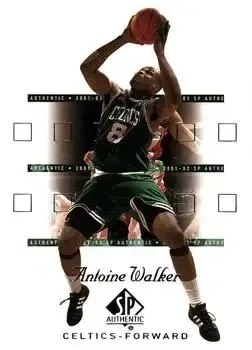 2001-02 SP Authentic #5 Antoine Walker