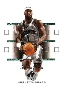 2001-02 SP Authentic #7 Baron Davis