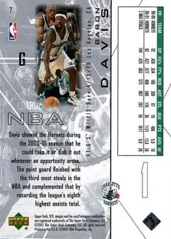 Back of Baron Davis