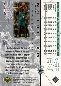 Back of Jamal Mashburn