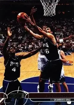 2001-02 Stadium Club #4 - Peja Stojaković - Sacramento Kings