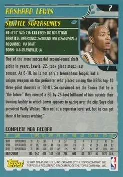 Back of Rashard Lewis