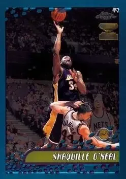 2001-02 Topps Chrome #1 Shaquille O'Neal