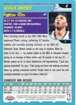 Back of Shawn Marion