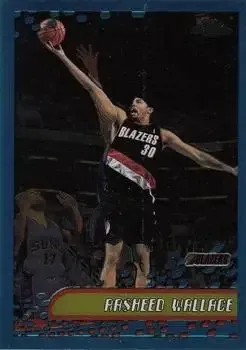 2001-02 Topps Chrome #5 Rasheed Wallace
