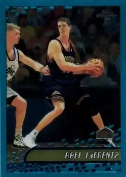 2001-02 Topps Chrome #8 Raef LaFrentz
