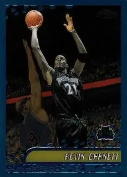 2001-02 Topps Chrome #21 Kevin Garnett