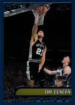 2001-02 Topps Chrome #30 Tim Duncan