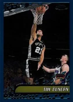Front of Tim Duncan