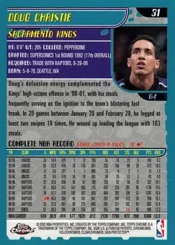 Back of Doug Christie