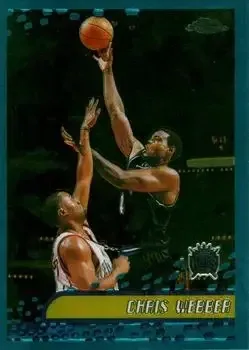 2001-02 Topps Chrome #40 Chris Webber