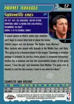 Back of Hedo Turkoglu