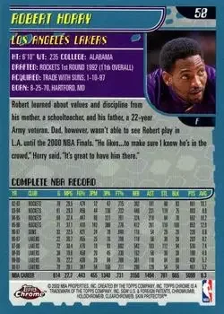 Back of Robert Horry