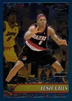 2001-02 Topps Chrome #63 Bonzi Wells