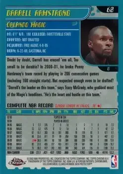 Back of Darrell Armstrong