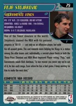 Back of Peja Stojaković