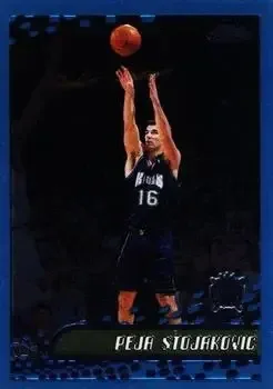2001-02 Topps Chrome #79 Peja Stojaković