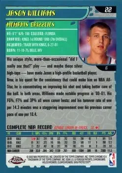 Back of Jason Williams