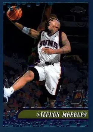 2001-02 Topps Chrome #90 - Stephon Marbury - Phoenix Suns