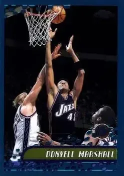 2001-02 Topps Chrome #94 Donyell Marshall