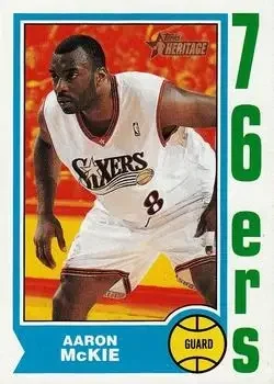 Front of Aaron McKie
