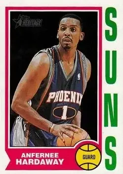 2001-02 Topps Heritage #8 Anfernee Hardaway