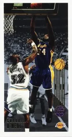 2001-02 Topps High Topps #1 Shaquille O'Neal