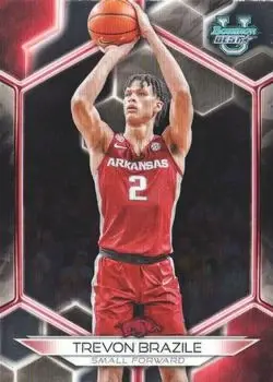 2023-24 Bowman University Best #5 Trevon Brazile