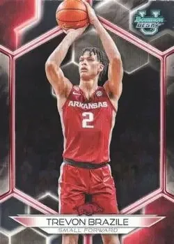 2023-24 Bowman University Best #5 Trevon Brazile